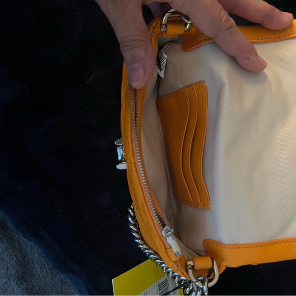 Marc Jacobs Orange Quilted Crossbody/shoulder  Bag. NWT - Picture 6 of 6